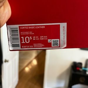 Nike cortez mens 10.5